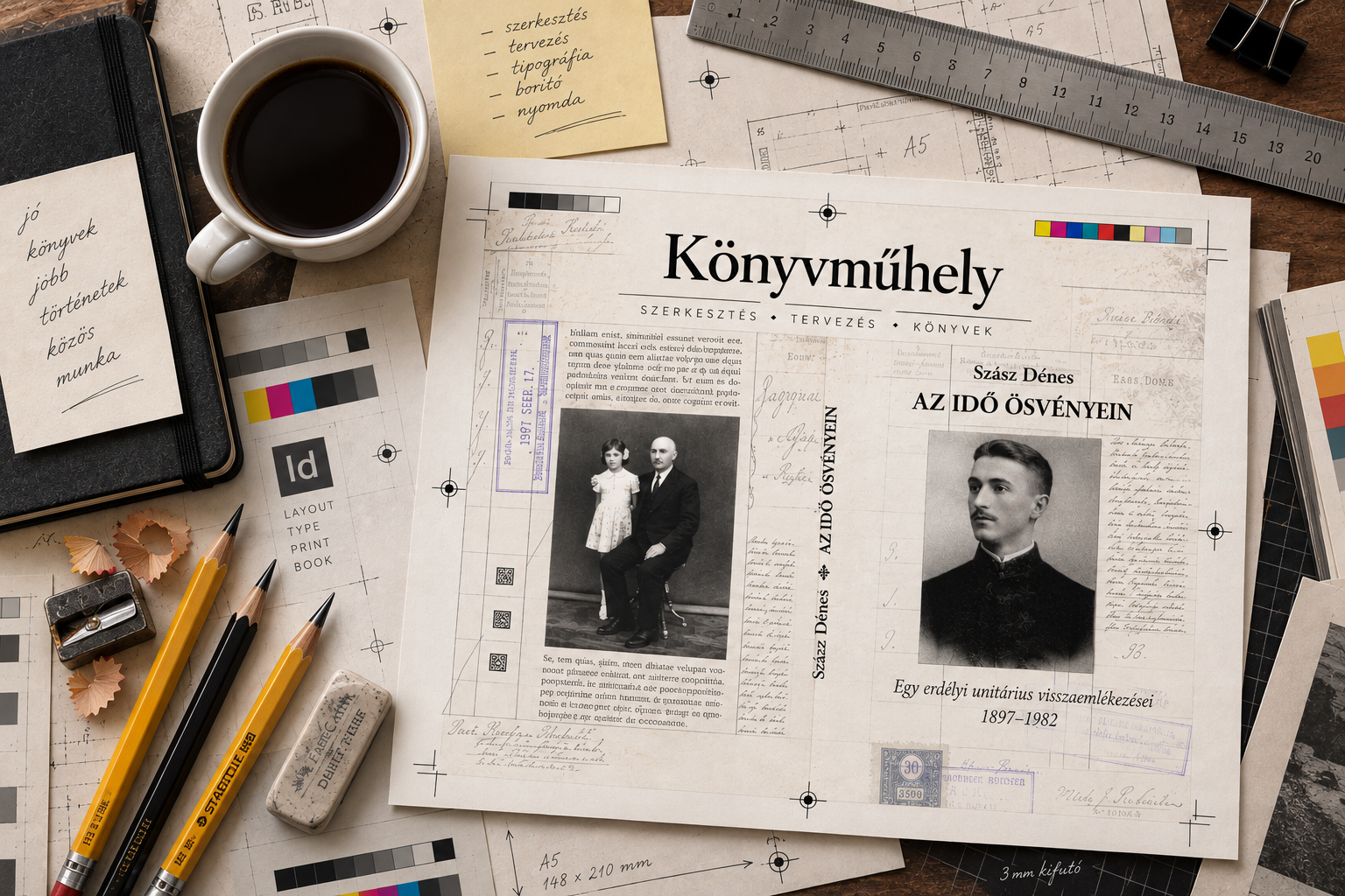 Könyvműhely – könyvszerkesztés és könyvtervezés